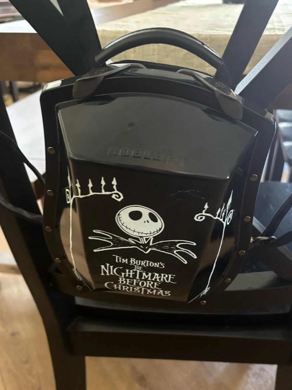 Vintage Boblbee The Nightmare Before Christmas Hard Shell Mini Backpack